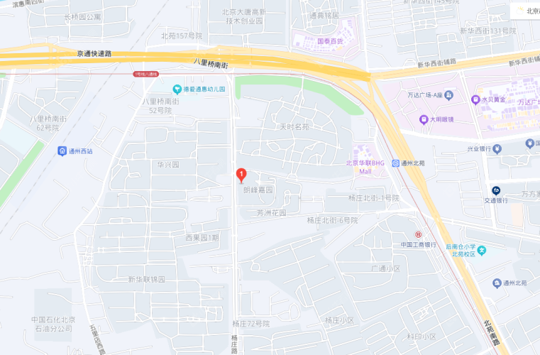 北京M5朗峰二手房区位图 北京M5朗峰二手房区位图