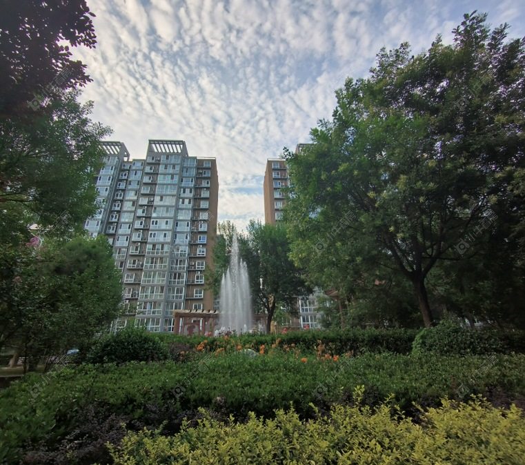 北京军留庄小区实景图