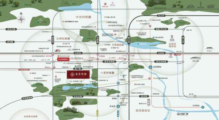 北京嘉棠璟樾区位图