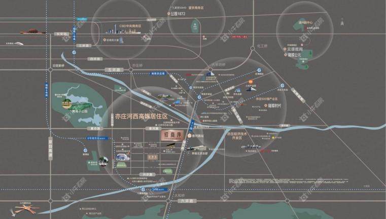 北京招商序区位图 北京招商序区位图