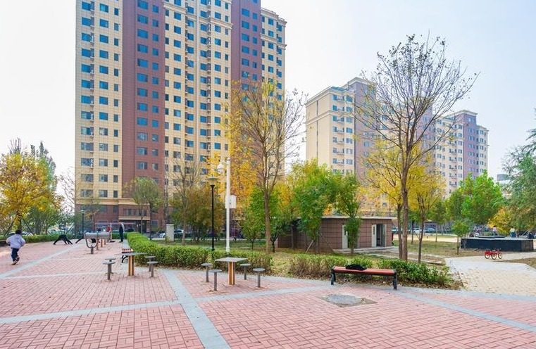 北京稻田回迁楼南区实景图