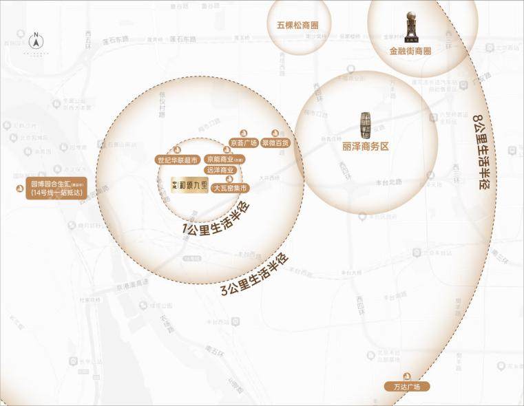 北京中建和颂九里区位图