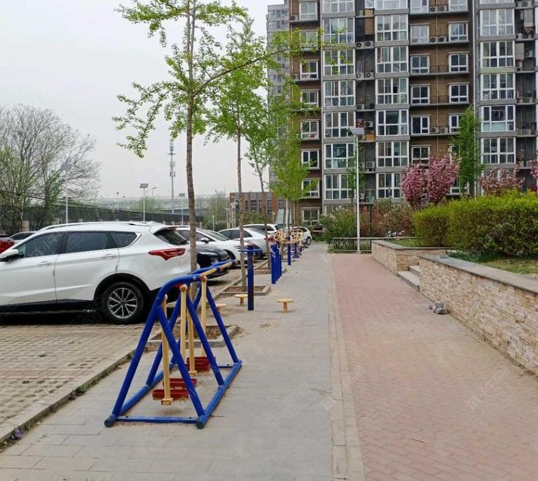 北京军留庄小区实景图