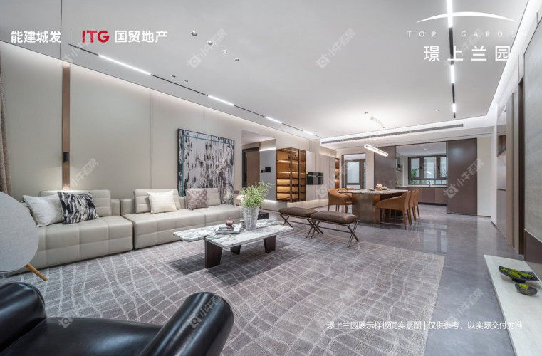 璟上兰园样板间实景图 