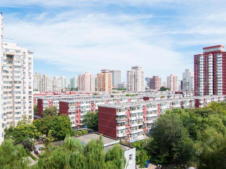 北京惠新里小区实景图 北京惠新里小区实景图