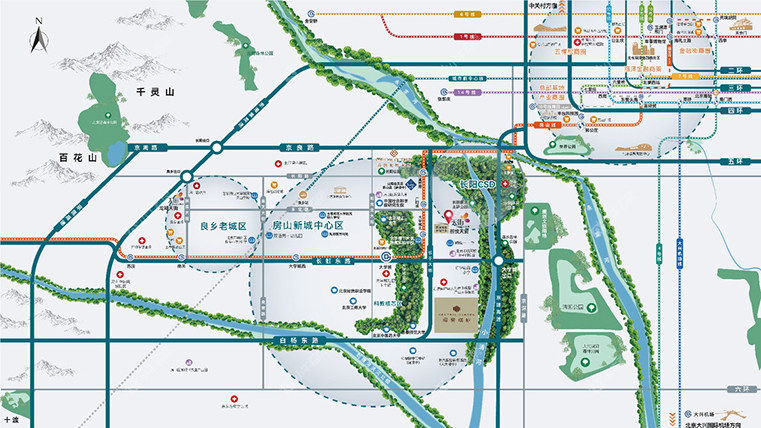 北京璟贤瑞庭区位图