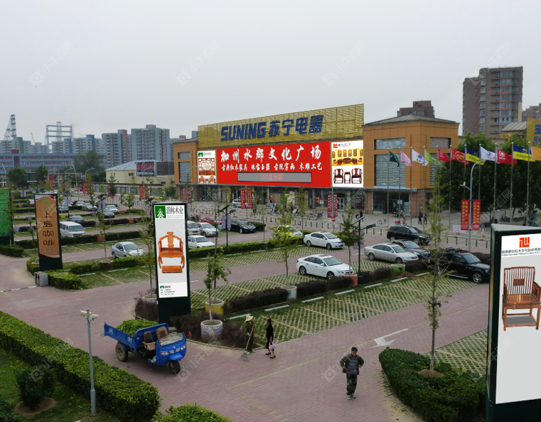 北京加州水郡商业广场实景图
