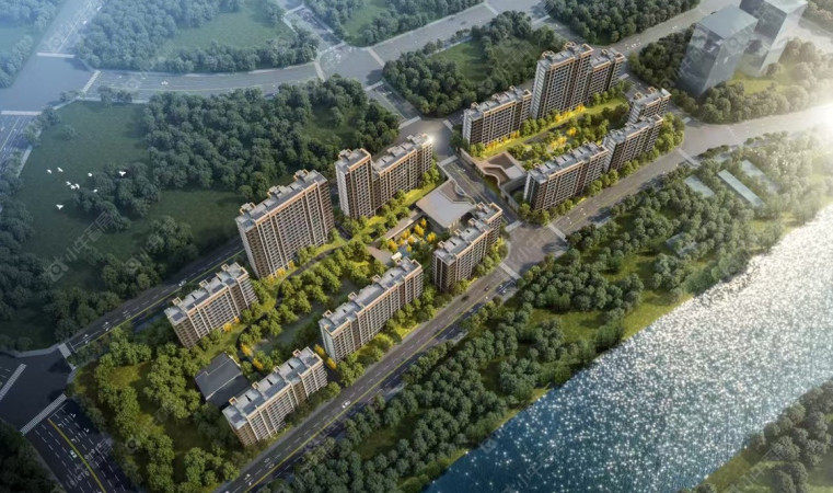 朝棠揽阅鸟瞰图 朝棠揽阅鸟瞰图